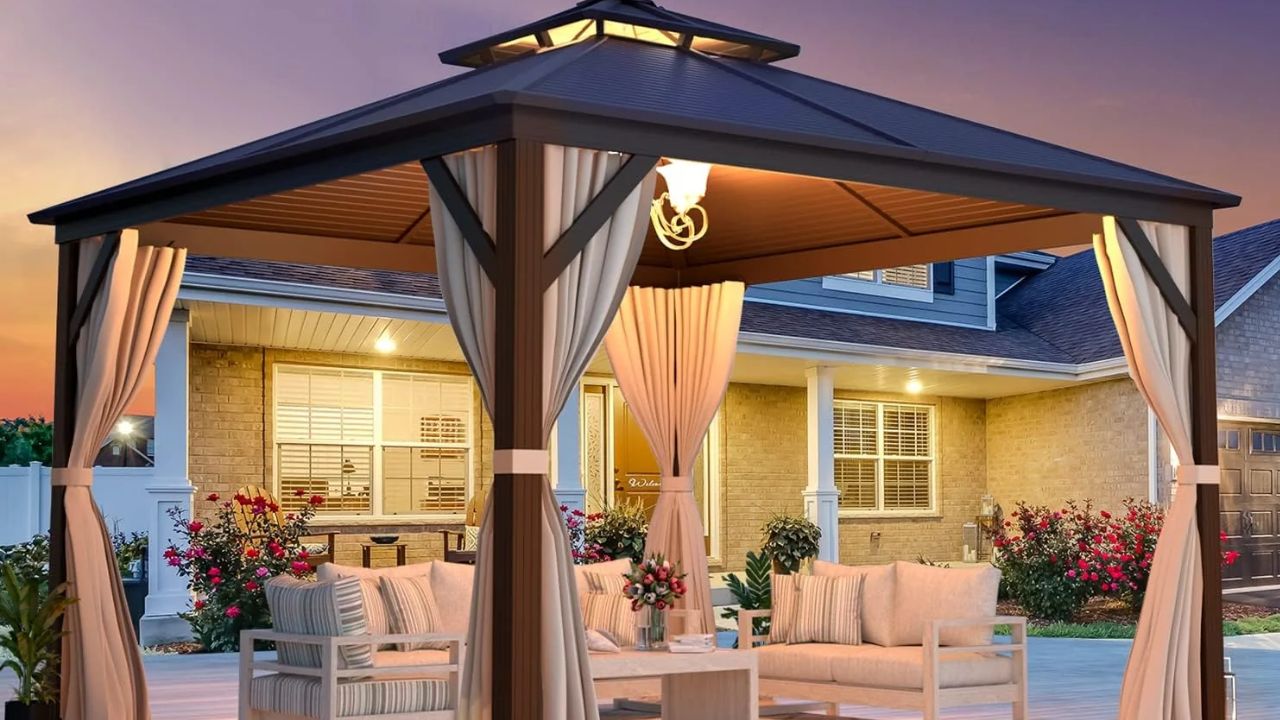 Benefits of Choosing a Galvanized Steel Gazebo over Other Materials